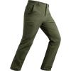 imageTACVASEN Mens Hiking Cargo Pants Summer Outdoor Lightweight Quick Dry Casual Water Resistant Fishing Work Stretch PantsArmy Green