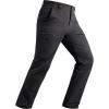 imageTACVASEN Mens Hiking Cargo Pants Summer Outdoor Lightweight Quick Dry Casual Water Resistant Fishing Work Stretch PantsBlack