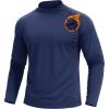 imageTACVASEN Mens Thermal Fleece Shirt Mock Turtle Neck Base Layer Long Sleeve Athletic Warm Undershirt Winter Running TopsNavy