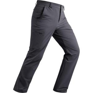 imageTACVASEN Mens Hiking Cargo Pants Summer Outdoor Lightweight Quick Dry Casual Water Resistant Fishing Work Stretch PantsDark Grey