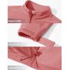 imageTACVASEN Mens Lightweight Softshell Jacket Fleece Lined Waterproof Tactical Rain Zip Up Winter Coat Windbreaker Casual12grey Pink