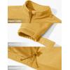 imageTACVASEN Mens Lightweight Softshell Jacket Fleece Lined Waterproof Tactical Rain Zip Up Winter Coat Windbreaker Casual13yellow