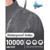 imageTACVASEN Mens Lightweight Softshell Jacket Waterproof Lightweight Fleece Lined Winter Coat with 4 Pockets WindbreakerDarkgrey