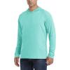 imageTACVASEN Sun Hoodies for Men Lightweight Shirts UPF 50 with Thumb Holes Light Green S