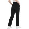 imageTACVASEN Womens Fleece Lined Sweatpants Winter Thermal Thick Sherpa Pants with Pockets Warm Cotton Athletic Lounge CasualBlack
