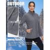 imageTACVASEN Womens Full Zip Fleece Jacket Lightweight Jacket Womens Winter Warm Coats with 2 Zipper Pockets