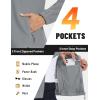 imageTACVASEN womens Women Fleece CoatLight Grey