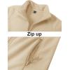 imageTACVASEN womens Women Fleece CoatLight Khaki