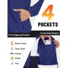 imageTACVASEN womens Women Fleece CoatRoyal Blue