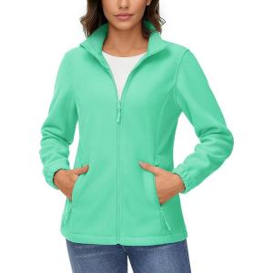 imageTACVASEN womens Women Fleece CoatMint Green