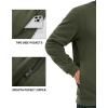 imageTACVASEN Mens Crewneck Sweatshirt Fleece Lined with Pocket Winter Warm Midweight Casual Long Sleeve Pullover SweatshirtArmy Green