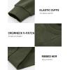 imageTACVASEN Mens Crewneck Sweatshirt Fleece Lined with Pocket Winter Warm Midweight Casual Long Sleeve Pullover SweatshirtArmy Green
