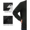 imageTACVASEN Mens Crewneck Sweatshirt Fleece Lined with Pocket Winter Warm Midweight Casual Long Sleeve Pullover SweatshirtBlack