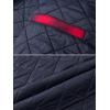 imageTACVASEN Mens Flannel Jacket with Hood Quilted Lined Plaid Shirts Jacket Cotton Long Sleeve Button Down Shirt ShacketNavy Red
