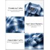 imageTACVASEN Mens Flannel Shirt Long Sleeve Plaid Shirts Cotton Lightweight Casual Button Down Work Shirt with 2 PocketsBlue White