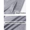 imageTACVASEN Mens Fleece Lined Track Athletic Jackets Lightweight Full Zip Collar Casual Coats for Running with PocketsLight Grey