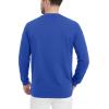 imageTACVASEN Mens Henley Shirts Long Sleeve Cotton Shirts for Travel Hiking Work Casual Regular FitColorful Blue