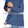imageTACVASEN Mens Henley Shirts Long Sleeve Cotton Shirts for Travel Hiking Work Casual Regular FitGrey Blue Hemp