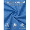 imageTACVASEN Mens Henley Shirts Long Sleeve Cotton Shirts for Travel Hiking Work Casual Regular FitSea Blue Hemp