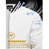 imageTACVASEN Mens Lightweight Jacket Casual Spring Fall Windbreaker Bomber Zip Up Coat With Pocket02white