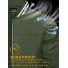 imageTACVASEN Mens Lightweight Jacket Casual Spring Fall Windbreaker Bomber Zip Up Coat With Pocket05green