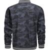 imageTACVASEN Mens Lightweight Jacket Casual Spring Fall Windbreaker Bomber Zip Up Coat With Pocket07color Black