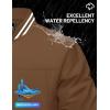 imageTACVASEN Mens Lightweight Jacket Casual Spring Fall Windbreaker Bomber Zip Up Coat With Pocket10brown