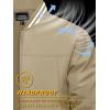 imageTACVASEN Mens Lightweight Jacket Casual Spring Fall Windbreaker Bomber Zip Up Coat With Pocket11khaki