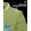 imageTACVASEN Mens Lightweight Jacket Casual Spring Fall Windbreaker Bomber Zip Up Coat With Pocket15olive Green
