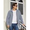 imageTACVASEN Mens Lightweight Windbreaker Full Zip Up Laydown Collar Jackets Light Casual Coat with Zip PocketsLight Gray