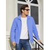imageTACVASEN Mens Lightweight Windbreaker Full Zip Up Laydown Collar Jackets Light Casual Coat with Zip PocketsLightblue