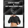 imageTACVASEN Mens Long Sleeve Crewneck Sweatshirt Winter and Fall Casual Warm Sweatshirt Fleece Lined PulloverBlack