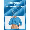 imageTACVASEN Mens Long Sleeve Crewneck Sweatshirt Winter and Fall Casual Warm Sweatshirt Fleece Lined PulloverIce Blue