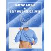 imageTACVASEN Mens Long Sleeve Crewneck Sweatshirt Winter and Fall Casual Warm Sweatshirt Fleece Lined PulloverLight Blue