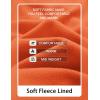 imageTACVASEN Mens Long Sleeve Crewneck Sweatshirt Winter and Fall Casual Warm Sweatshirt Fleece Lined PulloverOrange