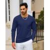 imageTACVASEN Mens Long Sleeve Tee Shirts Cotton Lightweight Casual Pocket Crew Neck Work T Shirts for All Season03navy