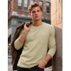 imageTACVASEN Mens Long Sleeve Tee Shirts Cotton Lightweight Casual Pocket Crew Neck Work T Shirts for All Season07khaki
