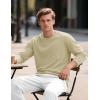 imageTACVASEN Mens Long Sleeve Tee Shirts Cotton Lightweight Casual Pocket Crew Neck Work T Shirts for All Season07khaki
