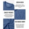 imageTACVASEN Mens Long Sleeve Tee Shirts Cotton Lightweight Casual Pocket Crew Neck Work T Shirts for All Season08gray Blue Gray