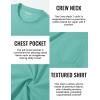 imageTACVASEN Mens Long Sleeve Tee Shirts Cotton Lightweight Casual Pocket Crew Neck Work T Shirts for All Season09graygreen