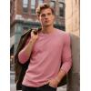 imageTACVASEN Mens Long Sleeve Tee Shirts Cotton Lightweight Casual Pocket Crew Neck Work T Shirts for All Season10graypink