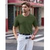 imageTACVASEN Mens Pocket TShirts UPF 50 Short Sleeve Tshirts Mositure Wicking Lightweight Casual Shirt Summer Cooling TeeArmy Green