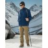 imageTACVASEN Mens Polar Fleece Jacket Full Zip Lightweight Tactical Jacket with Pockets Winter Coats Warm Casual Hiking OutdoorBlue Green