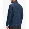 imageTACVASEN Mens Quarter Zip Pullover Long Sleeve Thermal Fleece Sweater Lightweight Casual Golf Sweatshirt with Zipper PocketNavy