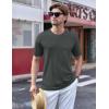 imageTACVASEN Mens TShirts Short Sleeve UPF50 Mositure Wicking Shirts Lightweight Cooling Crew Neck TshirtDark Grey