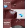 imageTACVASEN Mens Windproof Lightweight Vest Waterproof with Pockets Softshell Sleeveless Fleece Jacket for Hiking GolfWine Red