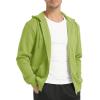 imageTACVASEN Mens Zip Up Hoodie Fleece Lined Hoodie Jacket Men Full Zip Sweatshirts Outdoor Thermal Athletic HoodiesOlive Green