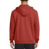 imageTACVASEN Mens Zip Up Hoodie Fleece Lined Hoodie Jacket Men Full Zip Sweatshirts Outdoor Thermal Athletic HoodiesOrange Red