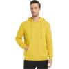 imageTACVASEN Mens Zip Up Hoodie Fleece Lined Hoodie Jacket Men Full Zip Sweatshirts Outdoor Thermal Athletic HoodiesYellow