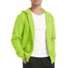 imageTACVASEN Mens Zip Up Hoodie Fleece Lined Hoodie Jacket Men Full Zip Sweatshirts Outdoor Thermal Athletic HoodiesYellow Green